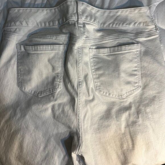 Torrid White Jeans Size 20 Inseam 22 inches Jegging Crop - Picture 3 of 14